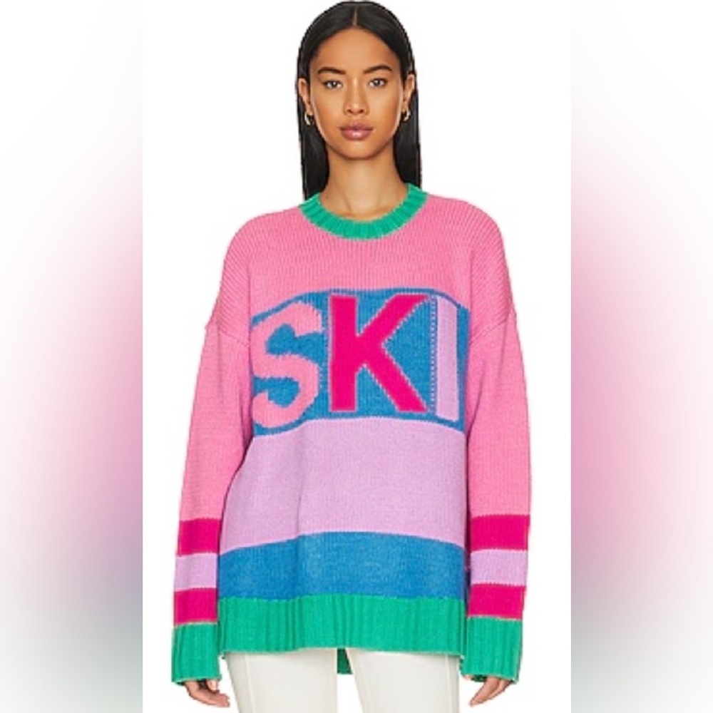 NWT Show Me Your MUMU Ski in Sweater Multicolor Size XL